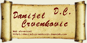 Danijel Crvenković vizit kartica